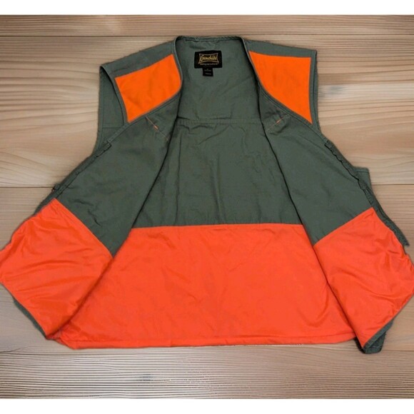 Gamehide Hunting Wear Is All We Do Brown Orange Vest SZ XL - Picture 8 of 12